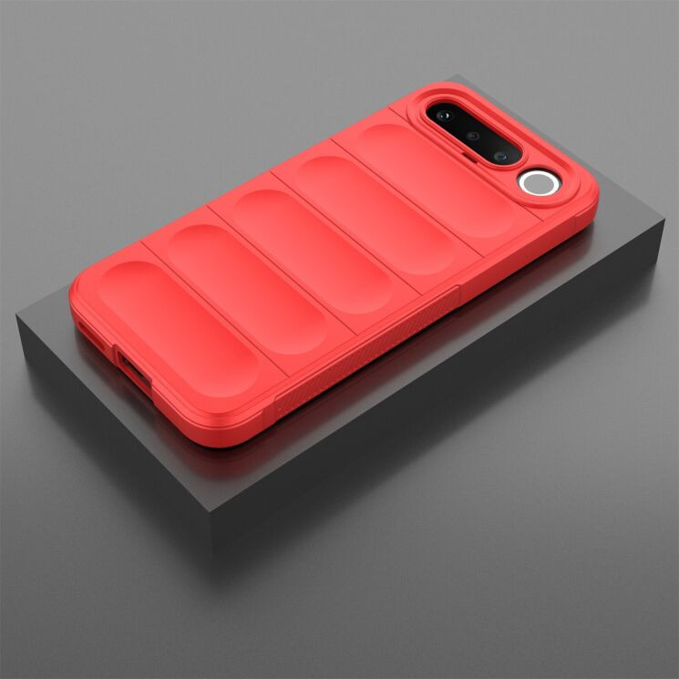 Силіконовий (TPU) чохол Deexe Terra Case для Realme 16 - Red: фото 3 з 6