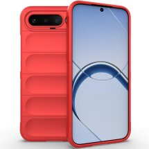 Силіконовий (TPU) чохол Deexe Terra Case для Realme 16 - Red: фото 1 з 6