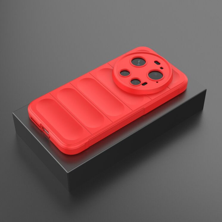 Силіконовий (TPU) чохол Deexe Terra Case для Xiaomi 17 Ultra - Red (407555R) Силіконовий (TPU) чохол Deexe Terra Case для Xiaomi 17 Ultra - Red: фото 6 з 10