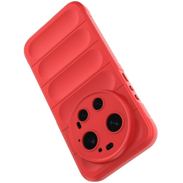 Силіконовий (TPU) чохол Deexe Terra Case для Xiaomi 17 Ultra - Red (407555R) Силіконовий (TPU) чохол Deexe Terra Case для Xiaomi 17 Ultra - Red: фото 4 з 10