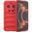 Силіконовий (TPU) чохол Deexe Terra Case для Xiaomi 17 Ultra - Red (407555R)