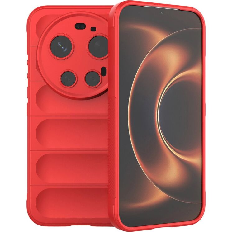 Силіконовий (TPU) чохол Deexe Terra Case для Xiaomi 17 Ultra - Red (407555R) Силіконовий (TPU) чохол Deexe Terra Case для Xiaomi 17 Ultra - Red: фото 1 з 10