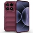 Силіконовий (TPU) чохол Deexe Terra Case для Xiaomi 17 - Wine Red (390634WR)