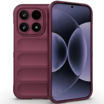 Силіконовий (TPU) чохол Deexe Terra Case для Xiaomi 17 - Wine Red: фото 1 з 7