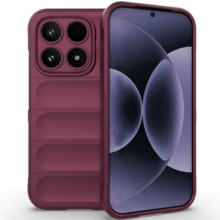Силіконовий (TPU) чохол Deexe Terra Case для Xiaomi 17 - Wine Red (390634WR) Силіконовий (TPU) чохол Deexe Terra Case для Xiaomi 17 - Wine Red: фото 1 з 7