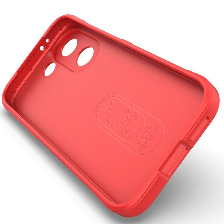 Силиконовый (TPU) чехол Deexe Terra Case для Xiaomi Poco X8 Pro - Red: фото 3 из 6