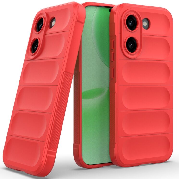 Силиконовый (TPU) чехол Deexe Terra Case для Xiaomi Poco X8 Pro - Red: фото 2 из 6