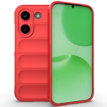 Силиконовый (TPU) чехол Deexe Terra Case для Xiaomi Poco X8 Pro - Red: фото 1 из 6