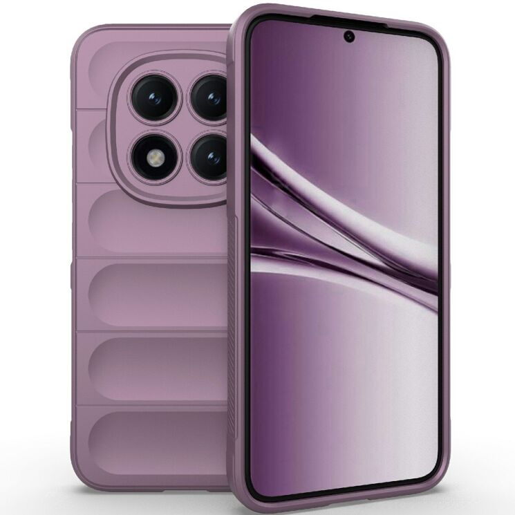 Силиконовый (TPU) чехол Deexe Terra Case для Xiaomi Redmi Note 15 Pro Plus / Poco M8 Pro 5G - Light Purple: фото 1 из 5