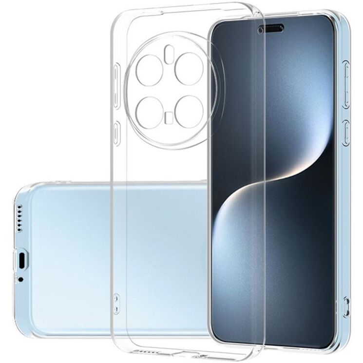 Силиконовый (TPU) чехол Deexe UltraThin для Honor Magic 7 Pro - Transparent: фото 1 из 4