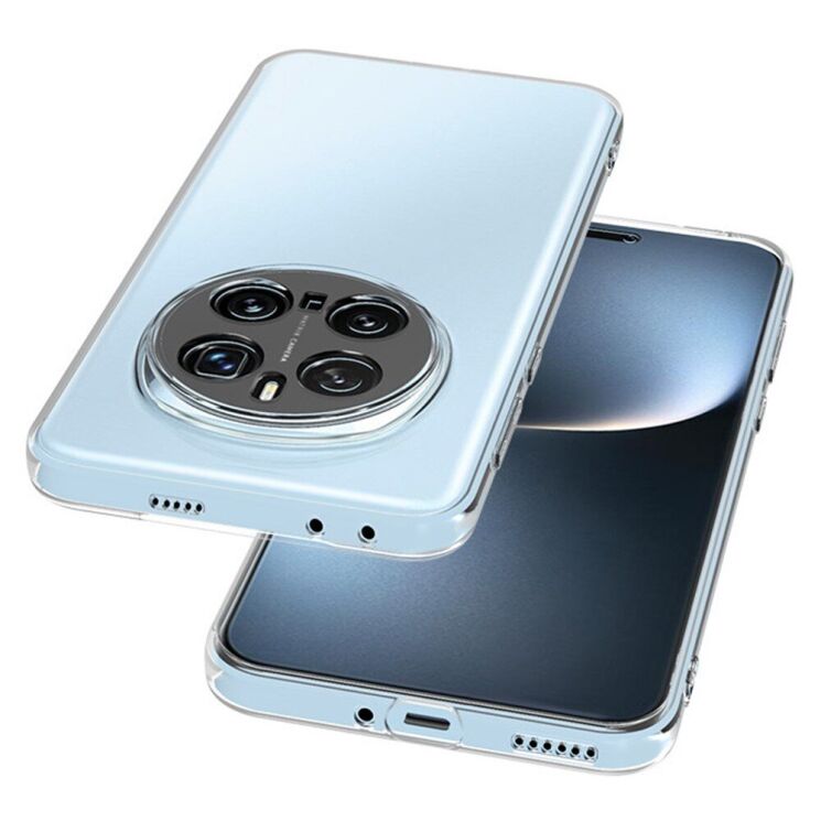 Силиконовый (TPU) чехол Deexe UltraThin для Honor Magic 7 Pro - Transparent: фото 4 из 4