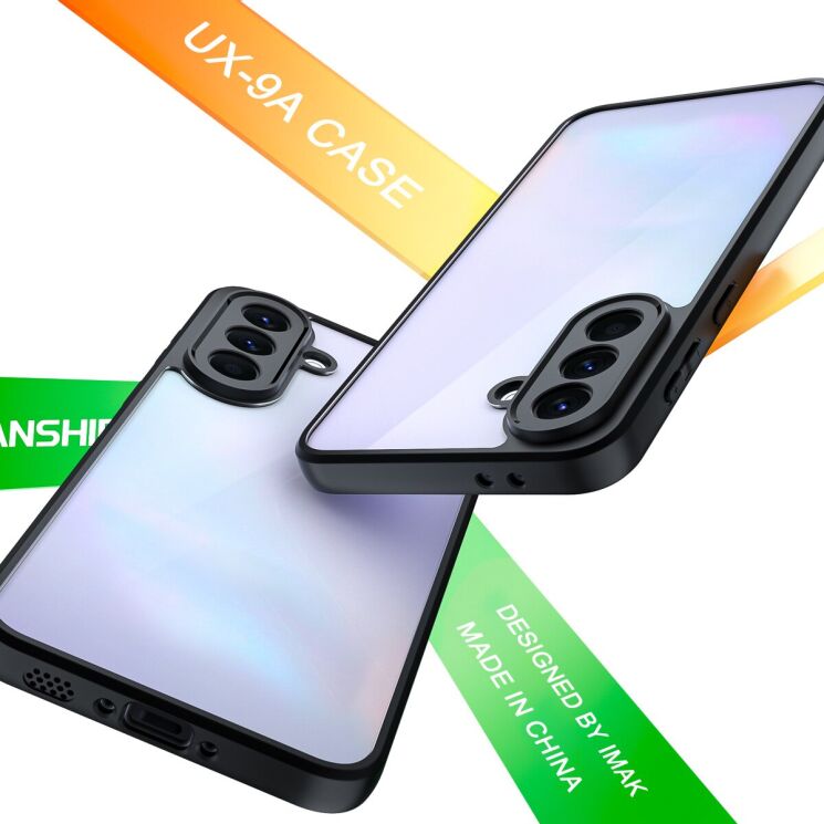 Силіконовий (TPU) чохол IMAK UX-9A Series для Samsung Galaxy A37 (A376) - Black: фото 7 з 8