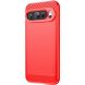 Силіконовий (TPU) чохол MOFI Carbon Fiber для Google Pixel 9 - Red (360010R). Фото 1 з 10