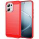 Силіконовий (TPU) чохол UniCase Carbon для OPPO A6 Pro - Red (402329R). Фото 1 з 8