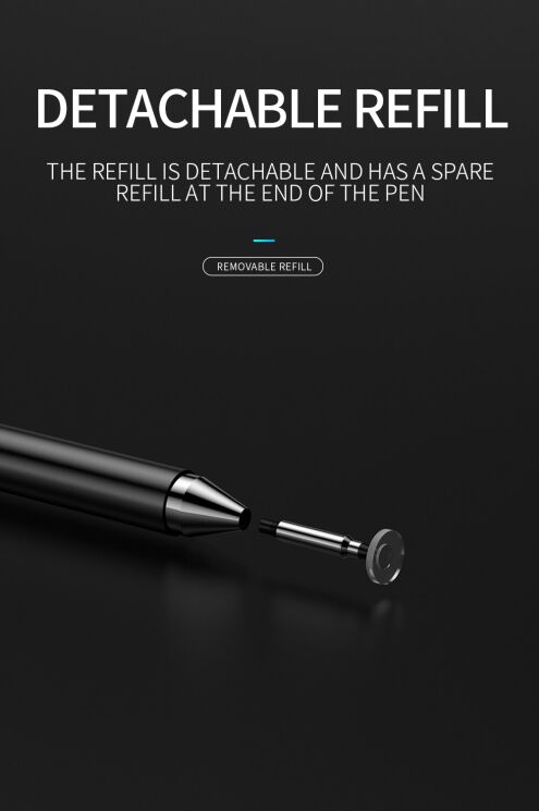 Стилус JOYROOM Passive Capacitive Pen - Black: фото 7 з 16