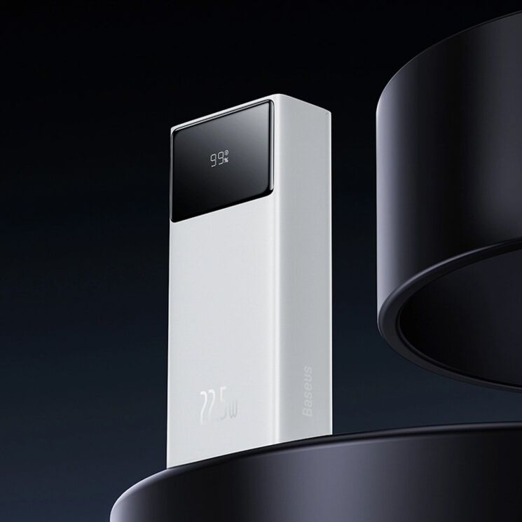 Зовнішній акумулятор Baseus EnerFill FP41 22.5W (30000mAh) - White: фото 9 з 11