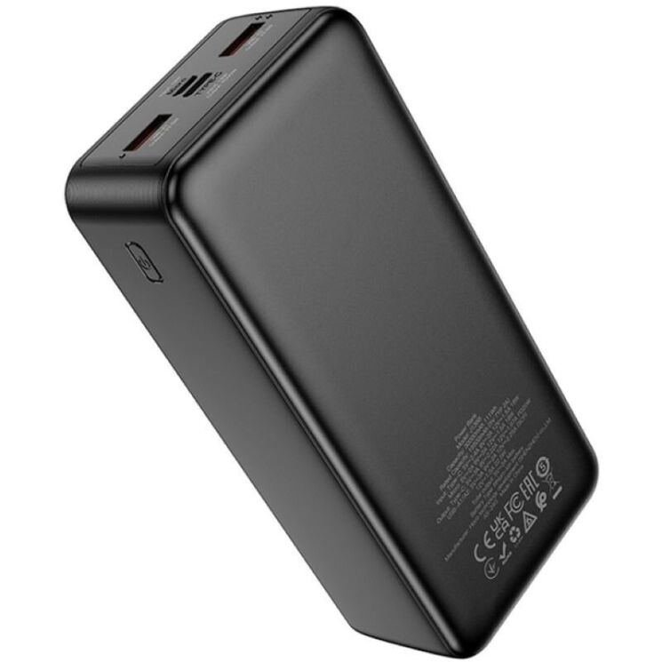 Зовнішній акумулятор Hoco J136B Sirui 22.5W+PD20W (30000mAh) - Black: фото 3 з 6