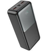 Зовнішній акумулятор Hoco J136B Sirui 22.5W+PD20W (30000mAh) - Black: фото 1 з 6