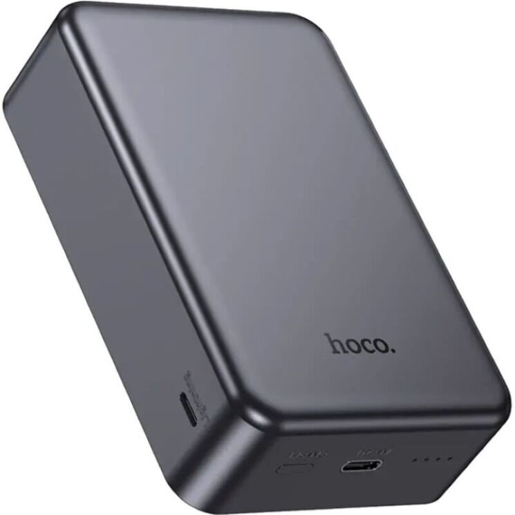 Зовнішній акумулятор Hoco J160B Magnetic PD20W (20000mAh) - Metal Gray: фото 1 з 9