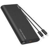 Зовнішній акумулятор VEGER TCE130 PD130W (25000mAh) + кабель Type-C + Lightning - Black: фото 1 з 16