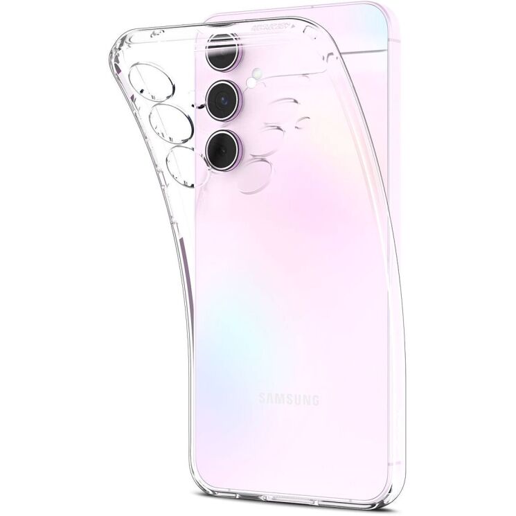 Защитный чехол Spigen (SGP) Liquid Crystal для Samsung Galaxy A55 (A556) - Crystal Clear: фото 5 из 14