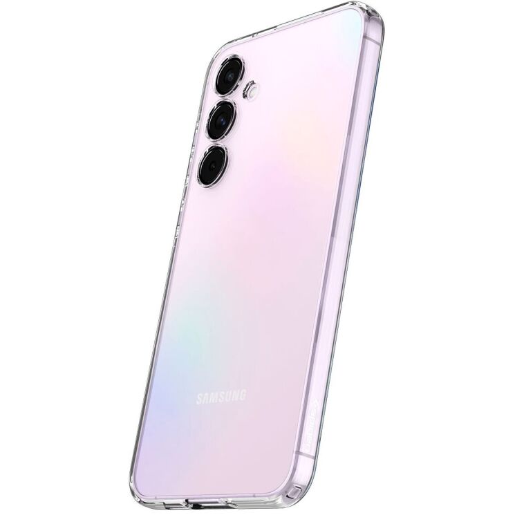 Защитный чехол Spigen (SGP) Liquid Crystal для Samsung Galaxy A55 (A556) - Crystal Clear: фото 4 из 14