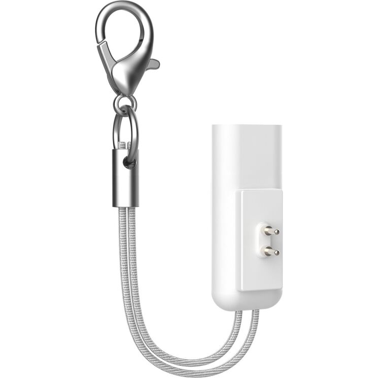 Зарядний адаптер Reframe Charging Adapter Type-C для Xiaomi Mi Smart Band 10 / 9 / 8 - White: фото 2 з 4