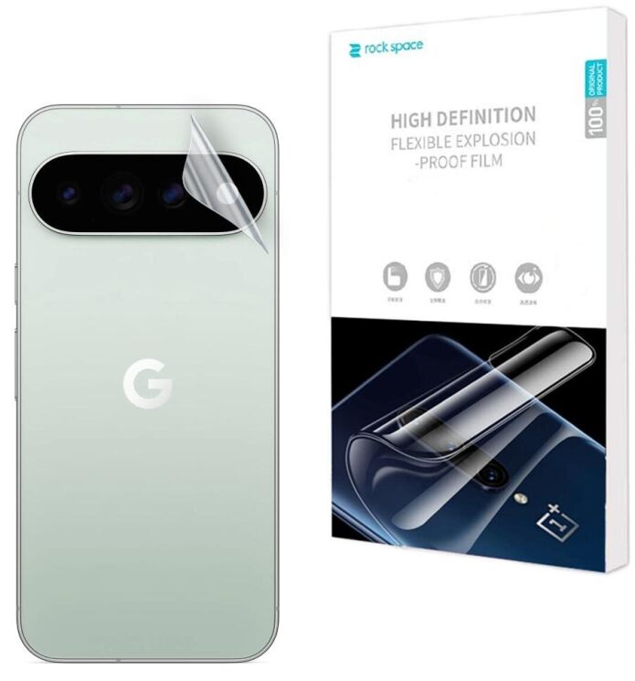 Защитная пленка на заднюю панель RockSpace Explosion-Proof SuperClear для Google Pixel 11 Pro XL: фото 1 из 9