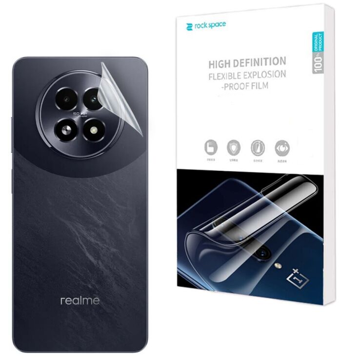 Захисна плівка на задню панель RockSpace SuperClear для Realme 13 5G: фото 1 з 9