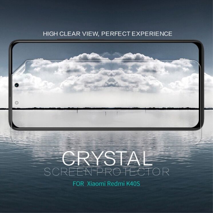 Защитная пленка NILLKIN Crystal для Xiaomi Poco F4 / Redmi K40S: фото 5 из 6