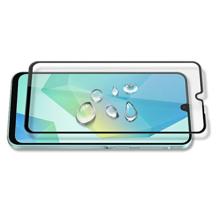 Захисне скло AMORUS Full Glue Tempered Glass для Samsung Galaxy A16 (A165) - Black: фото 3 з 9