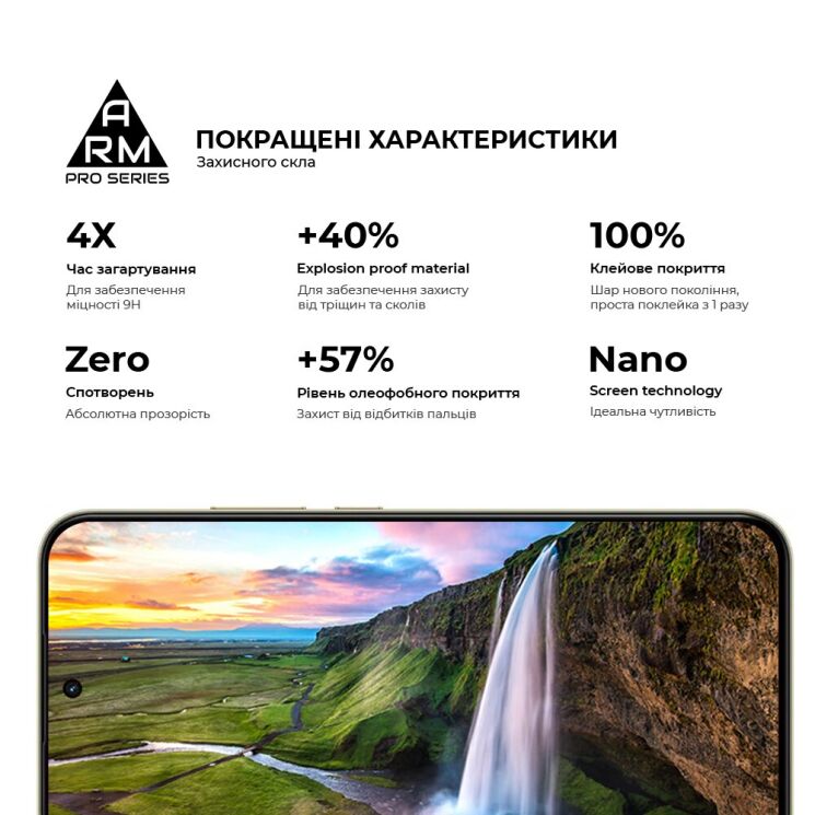 Защитное стекло ArmorStandart Pro 5D для Realme 15T - Black: фото 5 из 7