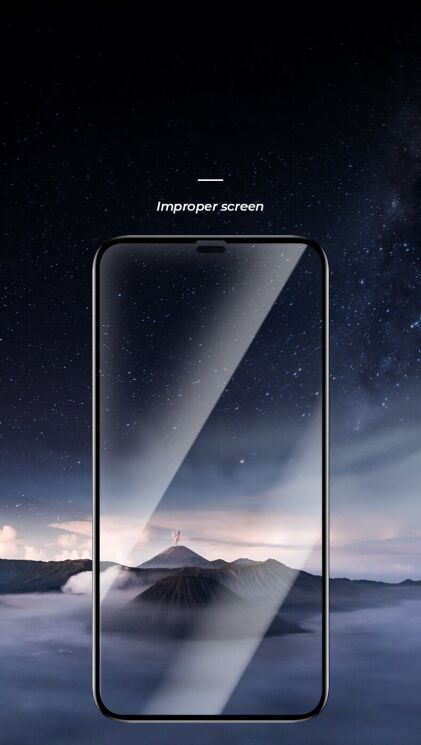 Захисне скло BENKS OKR+PRO для iPhone 11 Pro Max - Black: фото 7 з 9