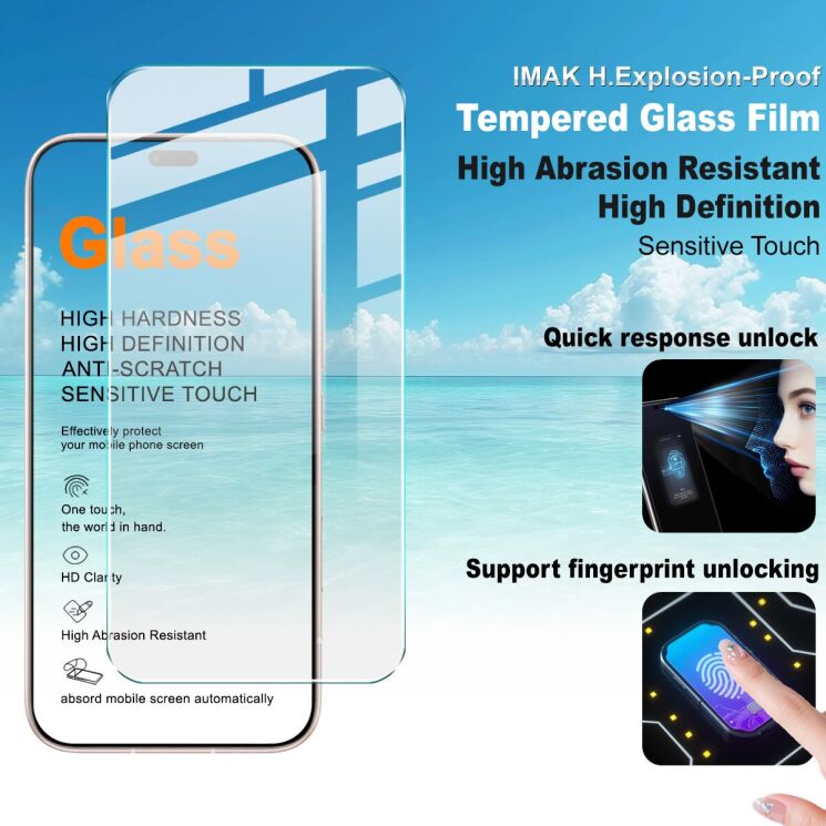 Защитное стекло IMAK H Screen Guard для Honor 600 Lite: фото 5 из 12