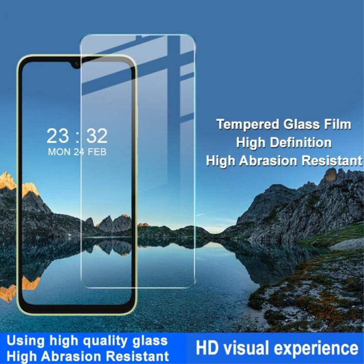 Защитное стекло IMAK H Screen Guard для Samsung Galaxy A05 (A055) / A05s (A057) - Transparent: фото 5 из 11