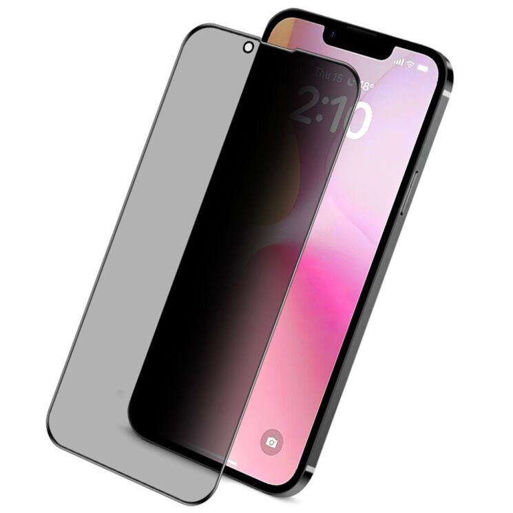 Захисне скло IMAK Privacy 9H Protect для Apple iPhone 16e - Black: фото 4 з 11