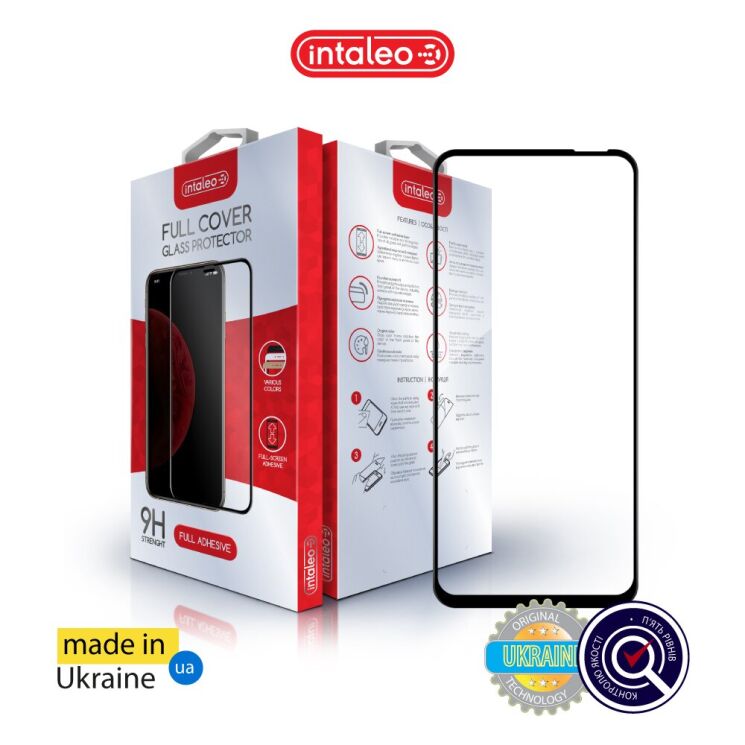 Защитное стекло Intaleo Full Glue для TECNO Spark 30C - Black: фото 3 из 9