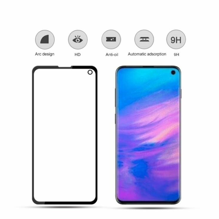 Защитное стекло MOCOLO Full Glue Cover для Samsung Galaxy S10e - Black: фото 6 из 12