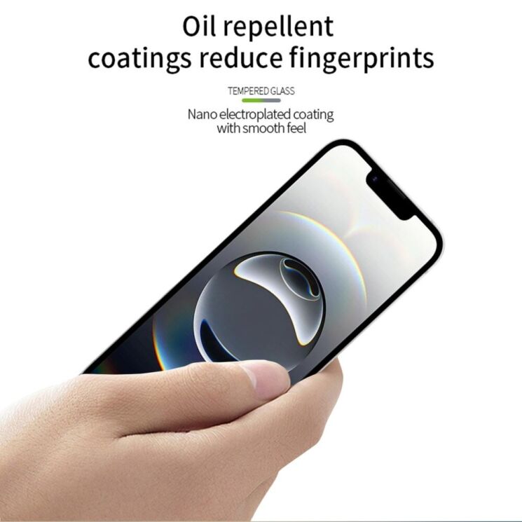 Защитное стекло MOFI Full Glue Protect для Apple iPhone 16e - Black: фото 7 из 10