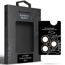 Захисне скло на камеру ArmorStandart Supreme Black Icon для Apple iPhone 16 Pro / 16 Pro Max - Rose Gold: фото 1 з 1