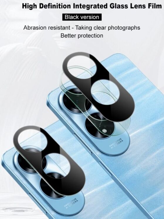 Захисне скло на камеру IMAK Black Glass Lens для OPPO A60 - Black: фото 6 з 11