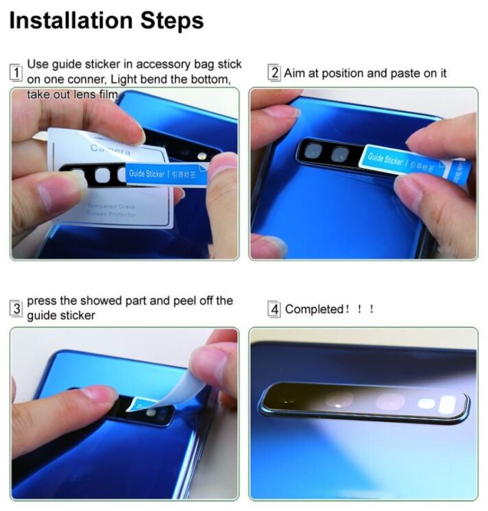 Захисне скло на камеру IMAK Black Glass Lens для OPPO A60 - Black: фото 10 з 11