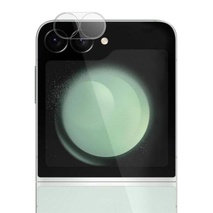 Защитное стекло на камеру IMAK Integrated Lens Protector для Samsung Galaxy Flip 6: фото 3 из 9