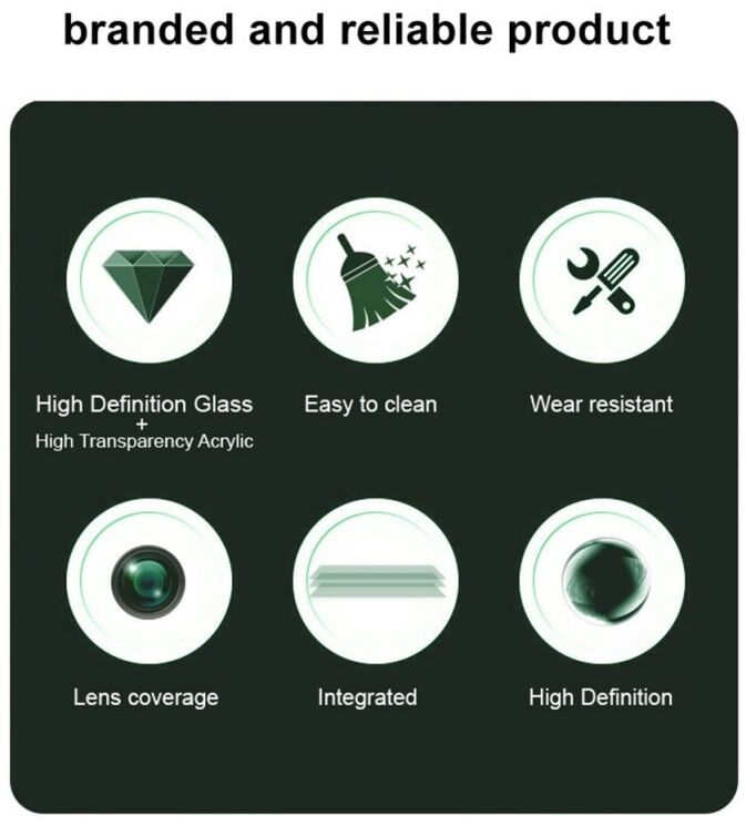 Защитное стекло на камеру IMAK Integrated Lens Protector для Samsung Galaxy S25 Edge (S937): фото 6 из 9