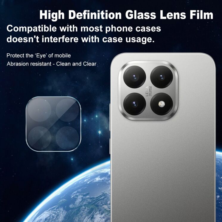 Защитное стекло на камеру IMAK Lens Protector для Xiaomi 15T (391039) Защитное стекло на камеру IMAK Lens Protector для Xiaomi 15T: фото 3 из 8