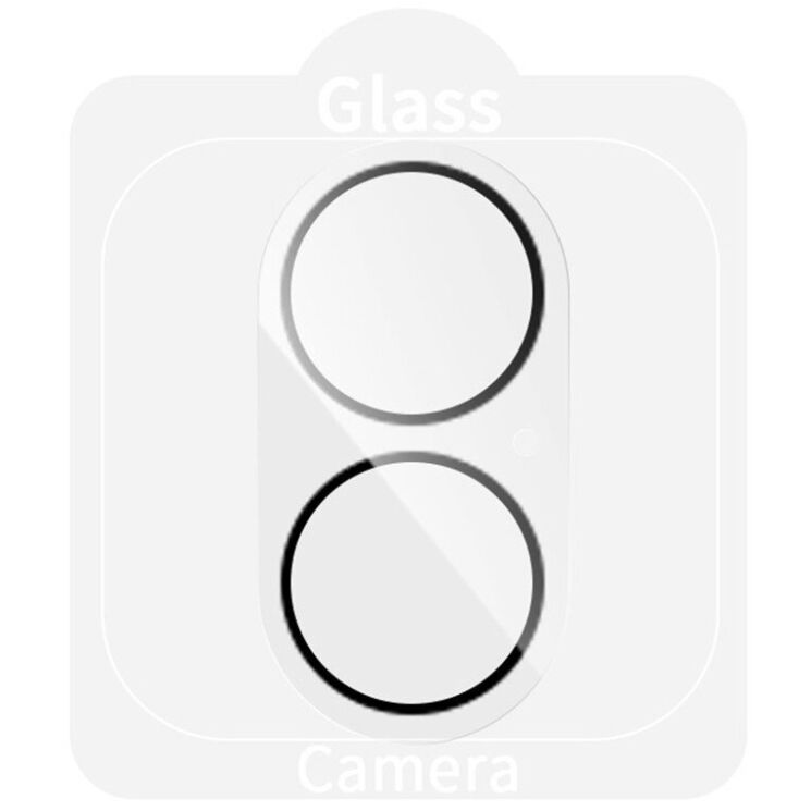 Защитное стекло на камеру RURIHAI Black Lens для Apple iPhone 17 - Black: фото 3 из 5