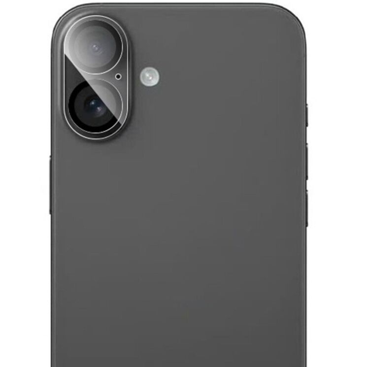 Защитное стекло на камеру RURIHAI Black Lens для Apple iPhone 17 - Black: фото 2 из 5