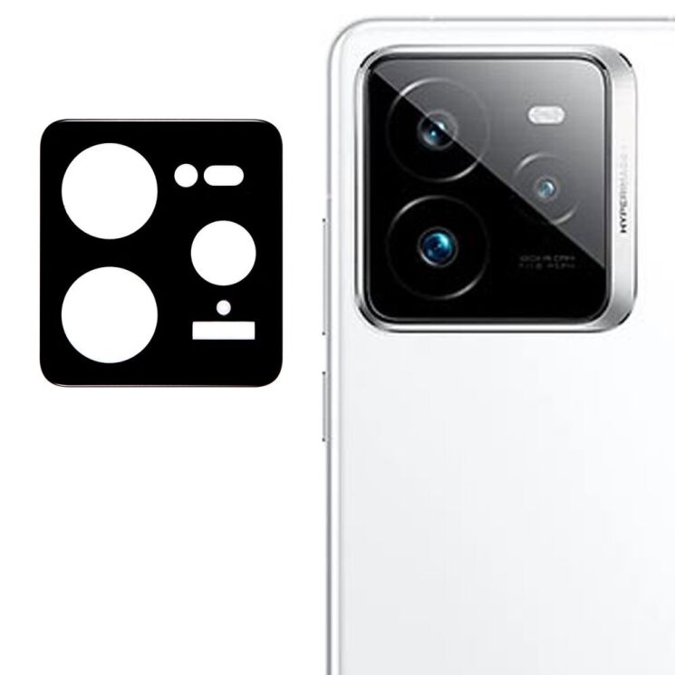Захисне скло на задню камеру Deexe Black Camera Lens для Realme GT 7 Pro - Black: фото 1 з 4