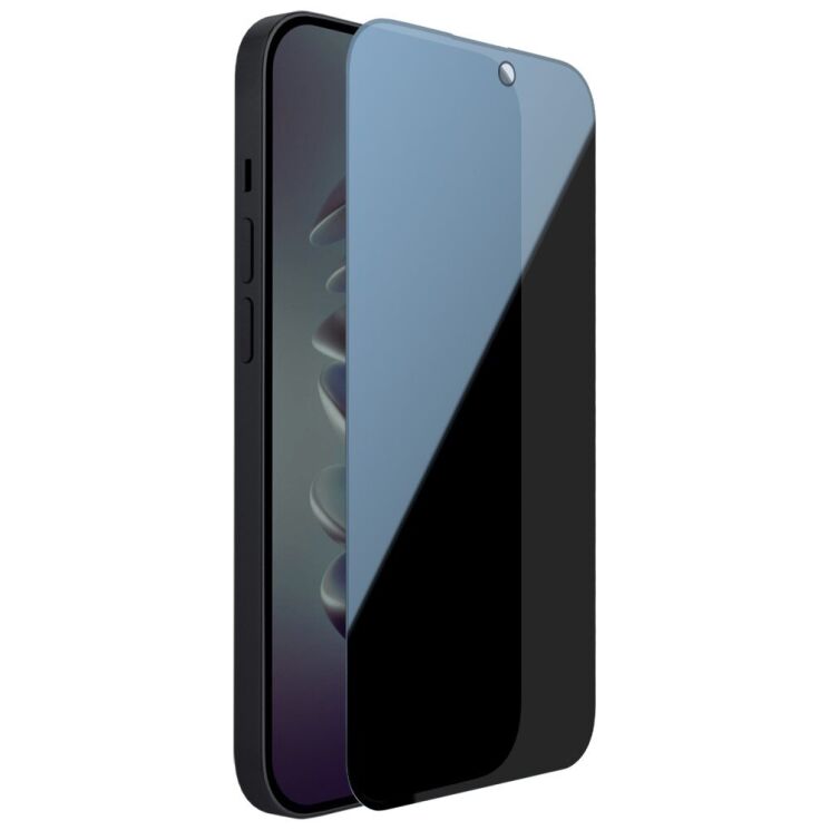 Защитное стекло NILLKIN Anti-Spy для Apple iPhone 15 - Black: фото 3 из 17