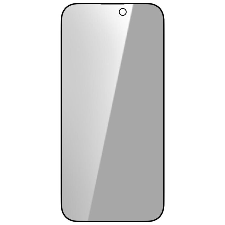 Защитное стекло NILLKIN Anti-Spy для Apple iPhone 15 - Black: фото 2 из 17